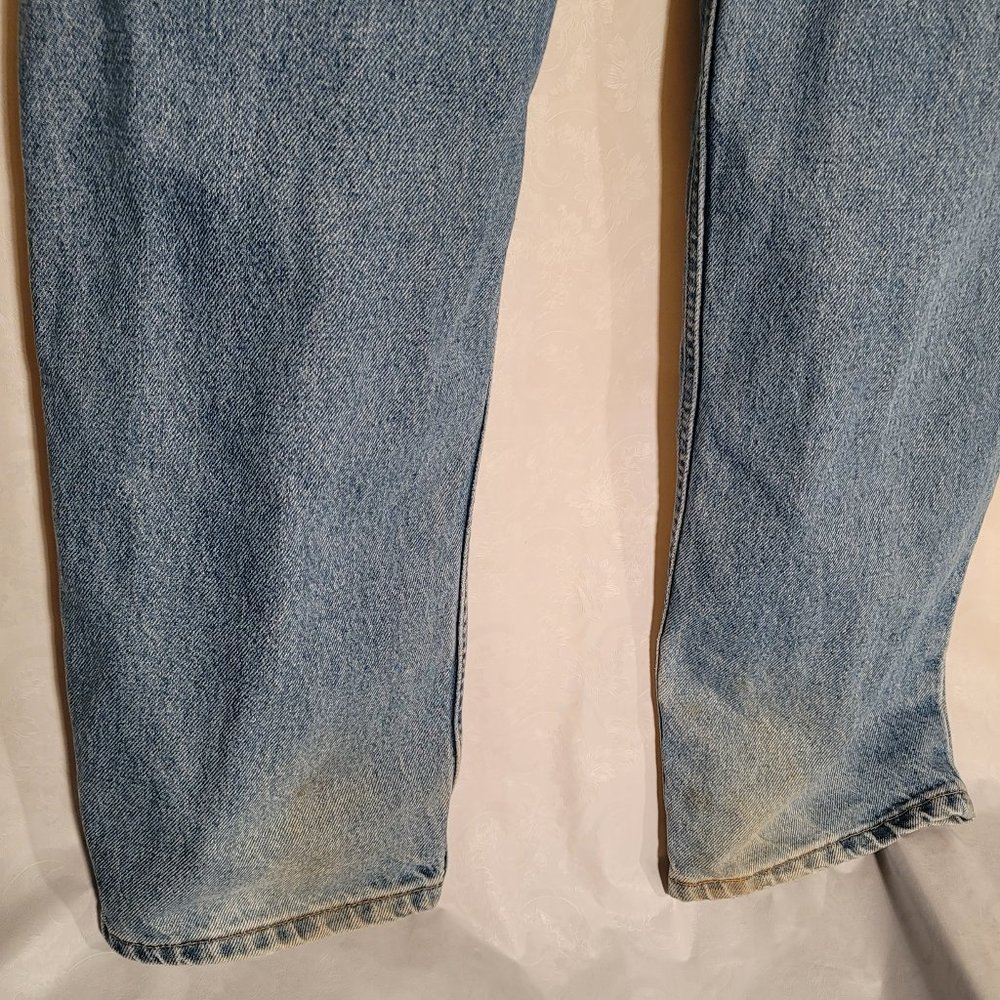 Levis Red Tab Men's 34W x 34L Relaxed Fit Straight Leg 5 Pocket Jean Light Denim - Picture 8 of 10